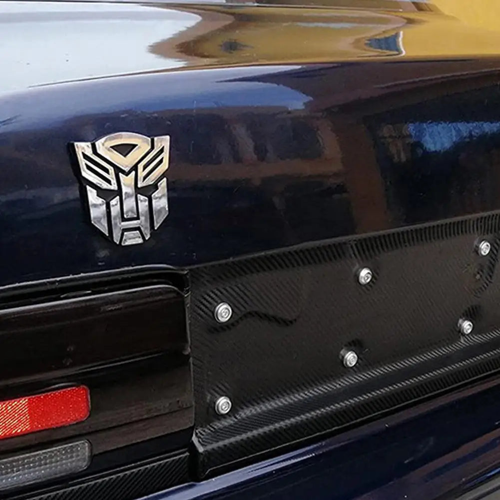 New 3D Car Stickers For Transformer Badge Decepticon Emblem Tail Decal Cool Autobots Logo Car Styling Motorcycle Car Accessories