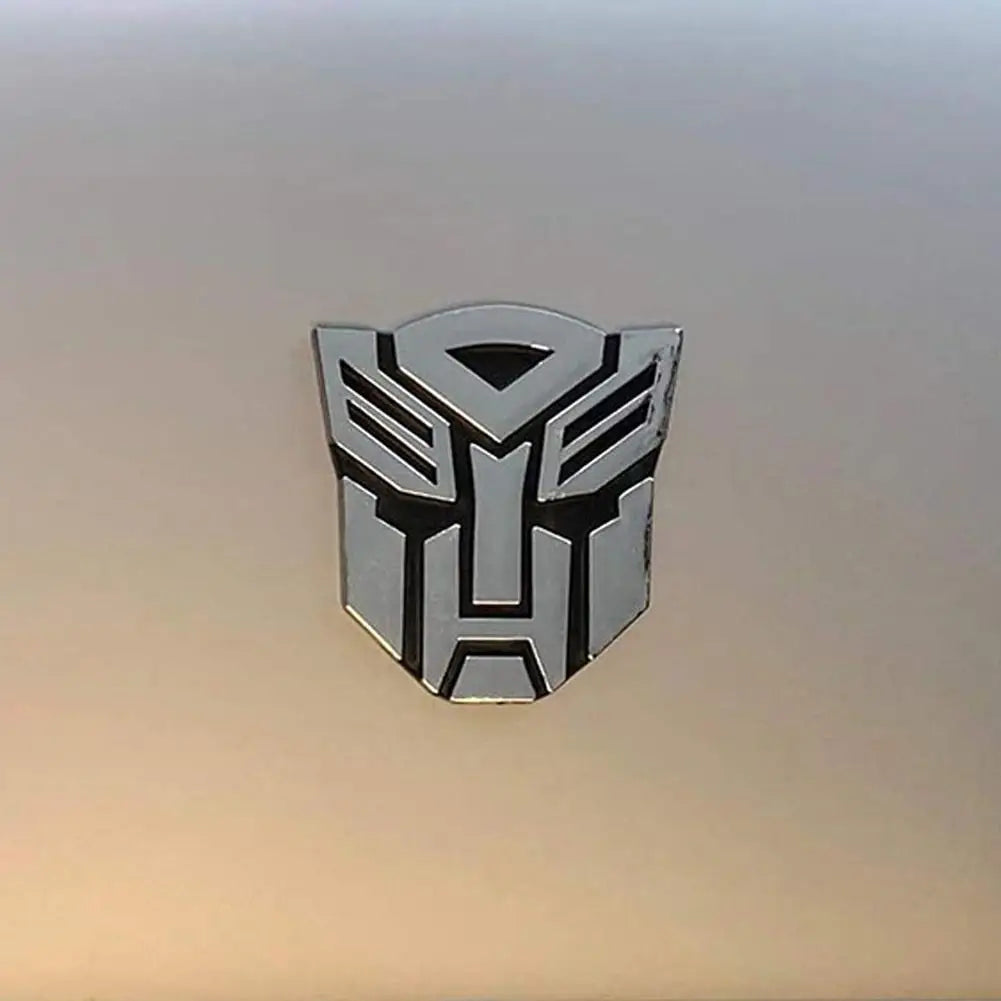New 3D Car Stickers For Transformer Badge Decepticon Emblem Tail Decal Cool Autobots Logo Car Styling Motorcycle Car Accessories