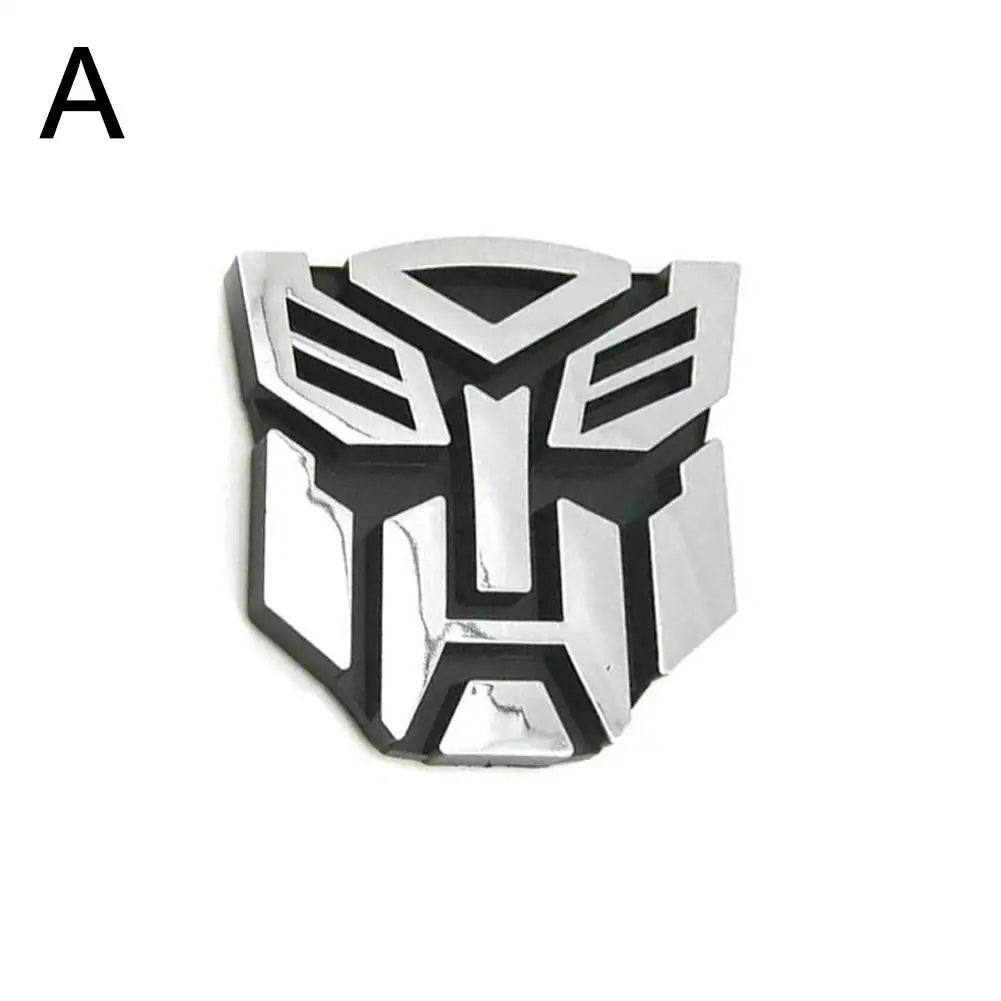 New 3D Car Stickers For Transformer Badge Decepticon Emblem Tail Decal Cool Autobots Logo Car Styling Motorcycle Car Accessories
